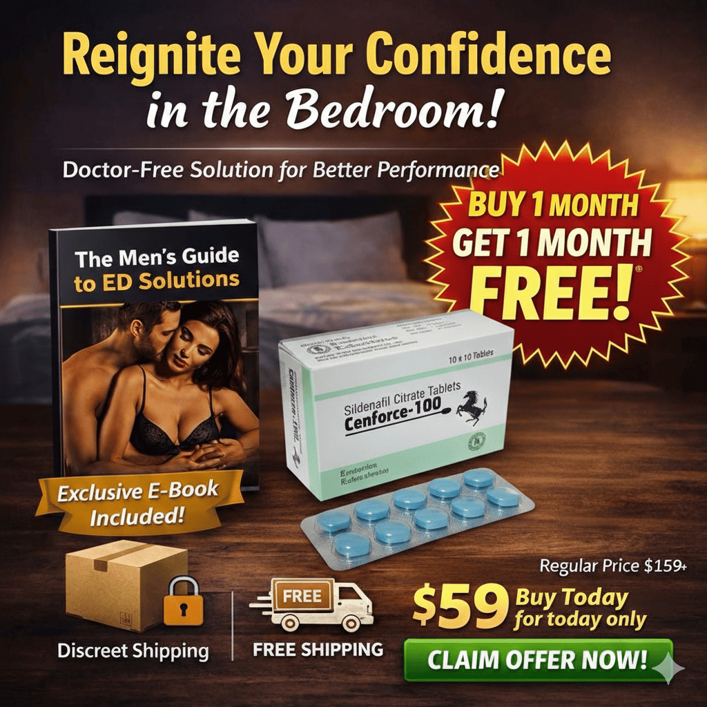 Reignite your Confidence in the bedroom.