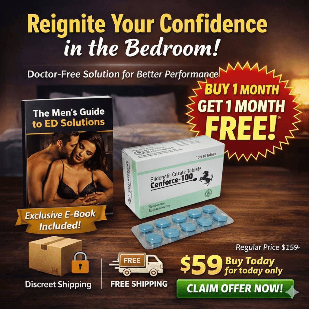 Reignite your Confidence in the bedroom.